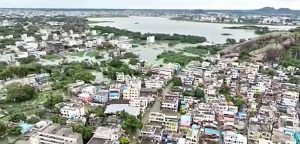 Heavy rains trigger flash floods in several parts of Telangana