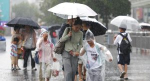 Typhoon Podul blows through southern Taiwan leaving one person missing
