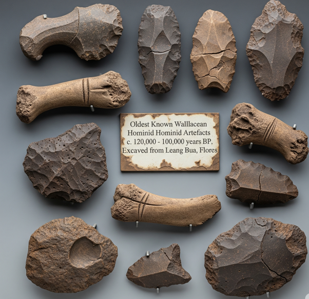 Scientists find possible artefacts of oldest known Wallacean hominids in Indonesia