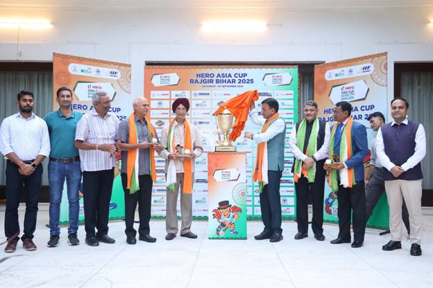 Mandaviya unveils Hockey Asia Cup 2025 trophy, Bihar gears up for first-ever international tournament