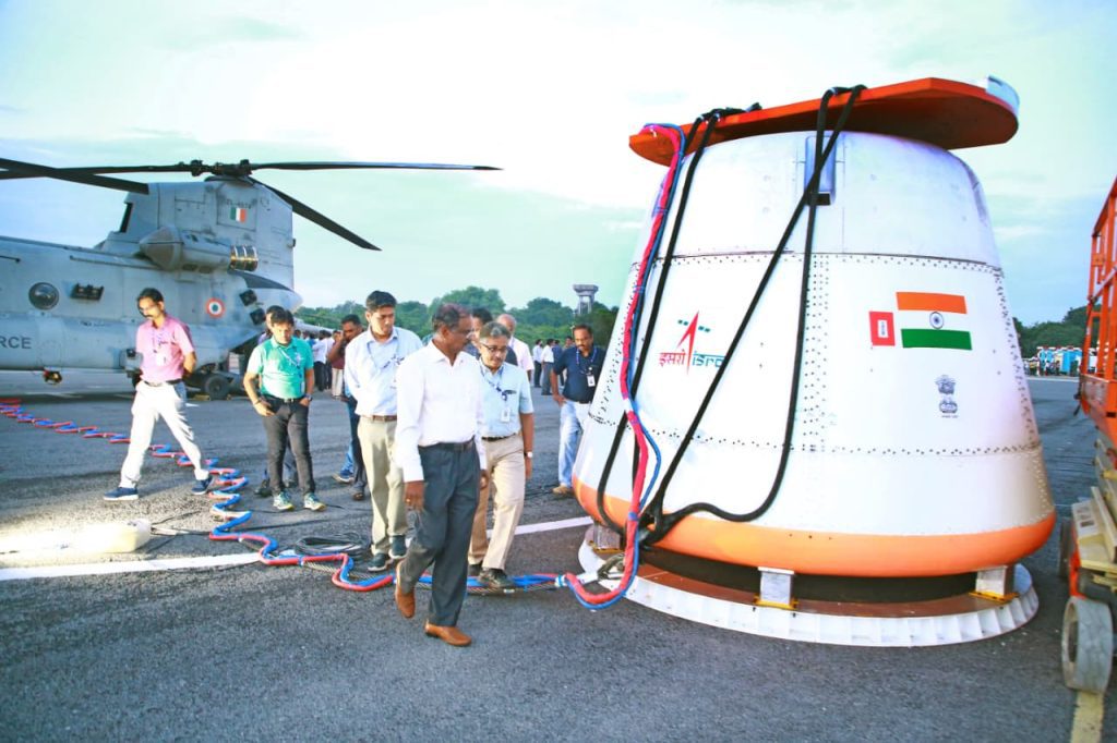 isro air drop test 3