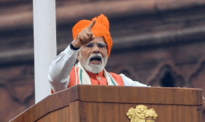 PM Modi tells India's decade-long growth story in longest ever Independence Day speech