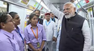 Bengaluru: PM Modi takes Metro ride with students, engages in candid conversation