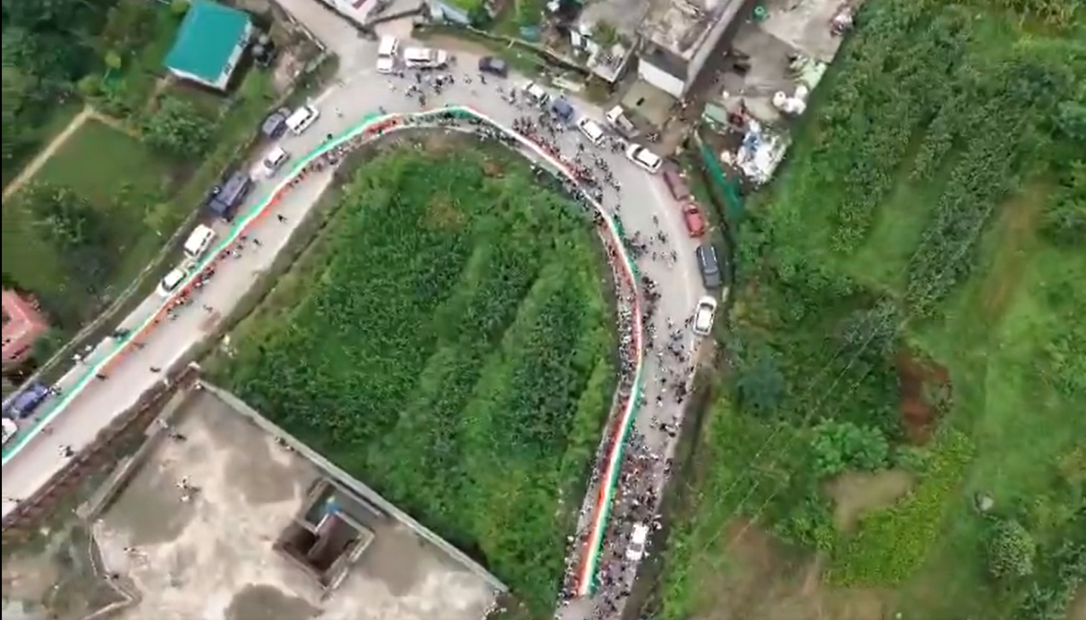 J&K: Rajouri hosts Tiranga Rally featuring 2-kilometre-long National Flag