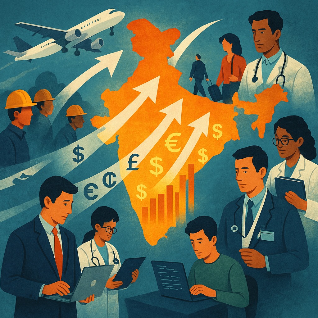 Demographic Dividend Abroad: How skilled Indians are transforming capital flows