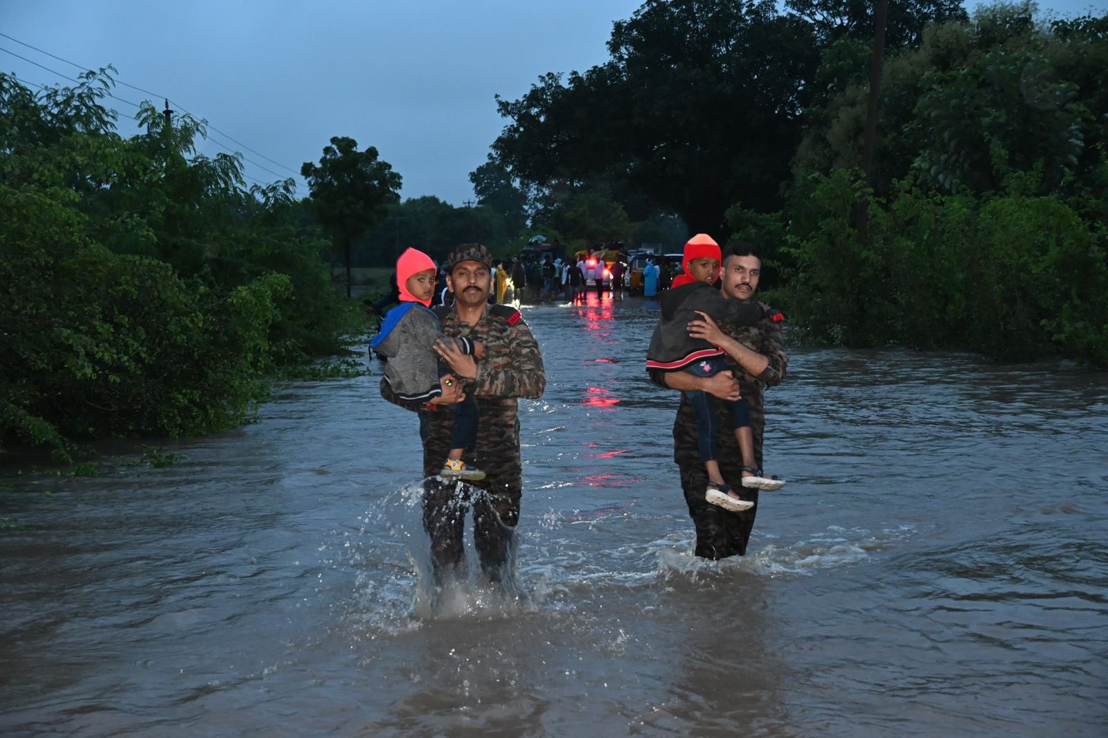 Flood-hit parts of Telangana remain submerged