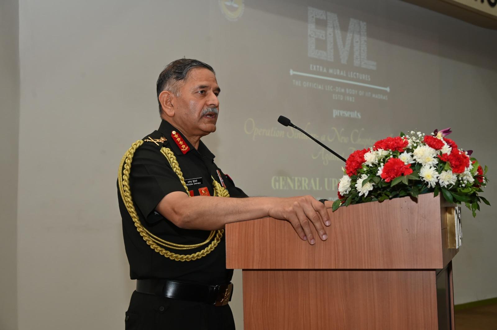 Army chief inaugurates ‘Agnishodh’ research cell at IIT-Madras to boost defence self-reliance