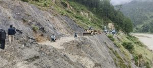 Landslide blocks Nandprayag route in Uttarakhand days after Uttarkashi cloudburst