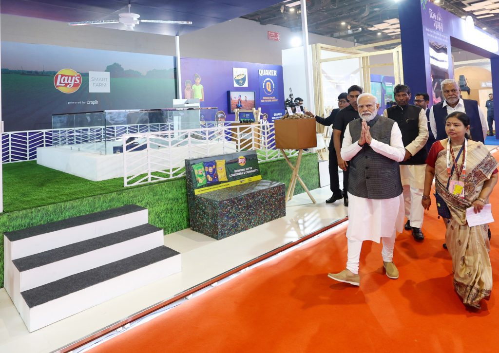 New Delhi : PM Narendra Modi attends the World Food India 2023 event at Bharat Mandapam