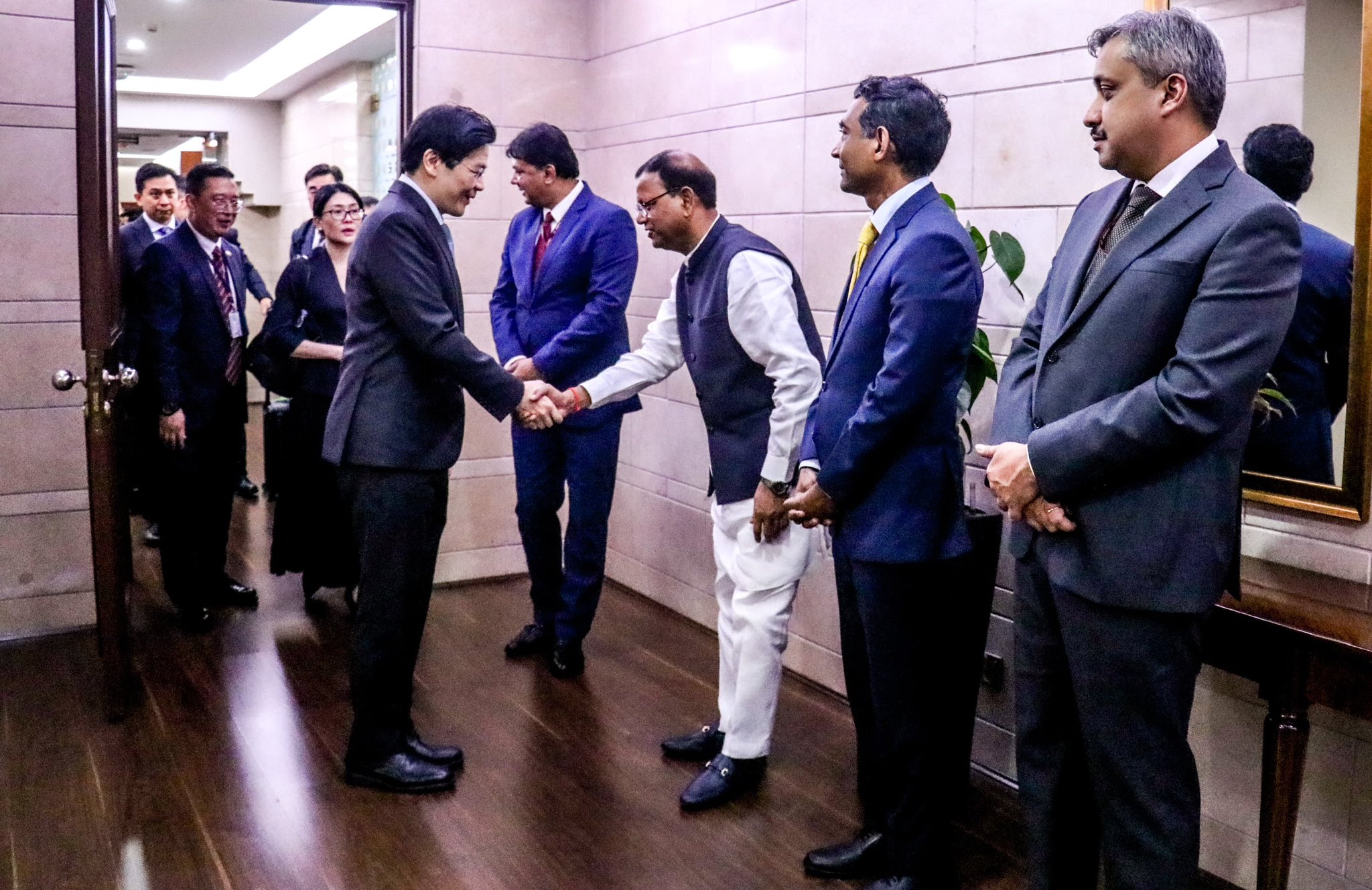 Singapore PM Lawrence Wong arrives in India on three-day official visit