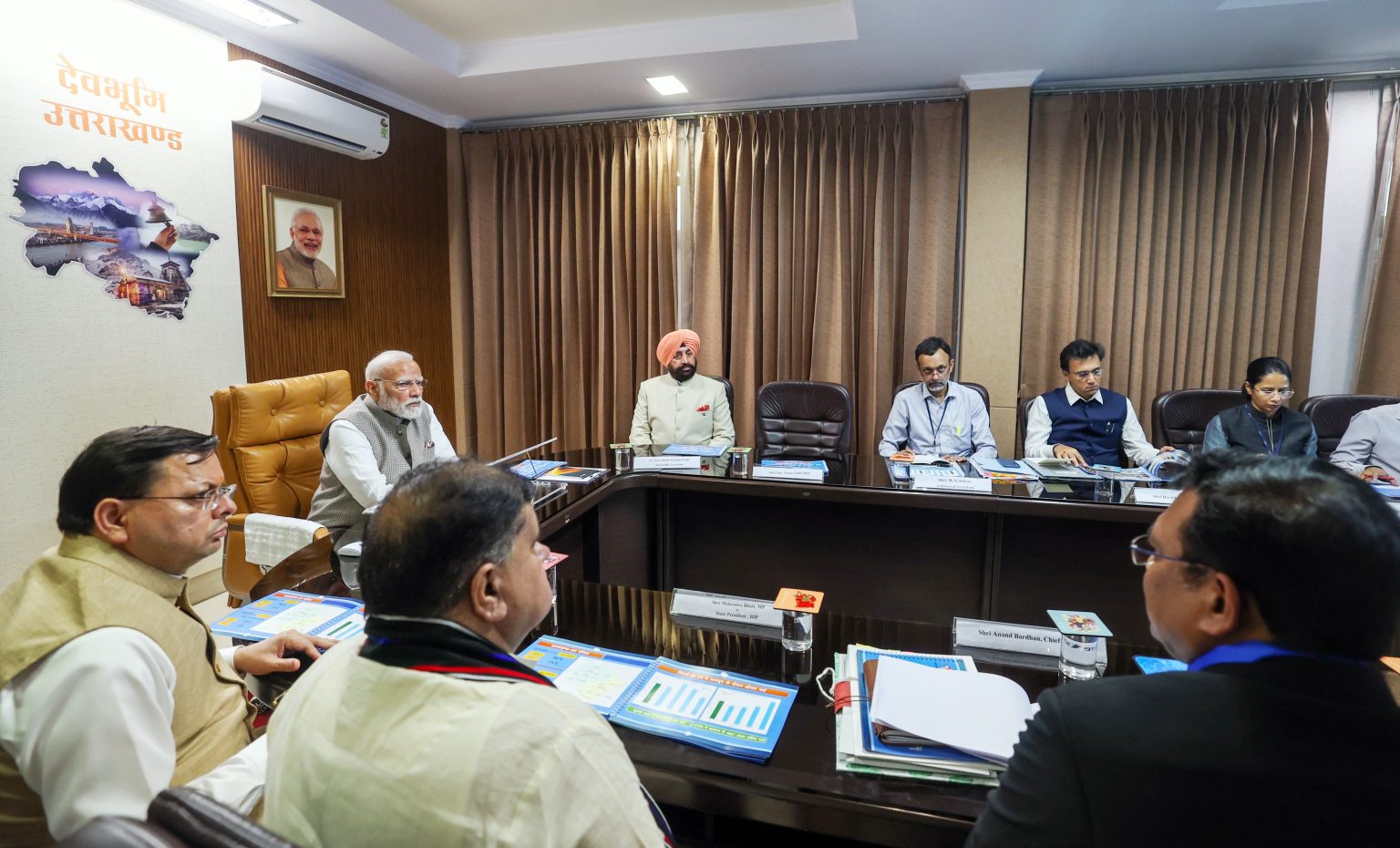 PM Modi reviews flood situation in Uttarakhand, announces Rs. 1,200 crore aid