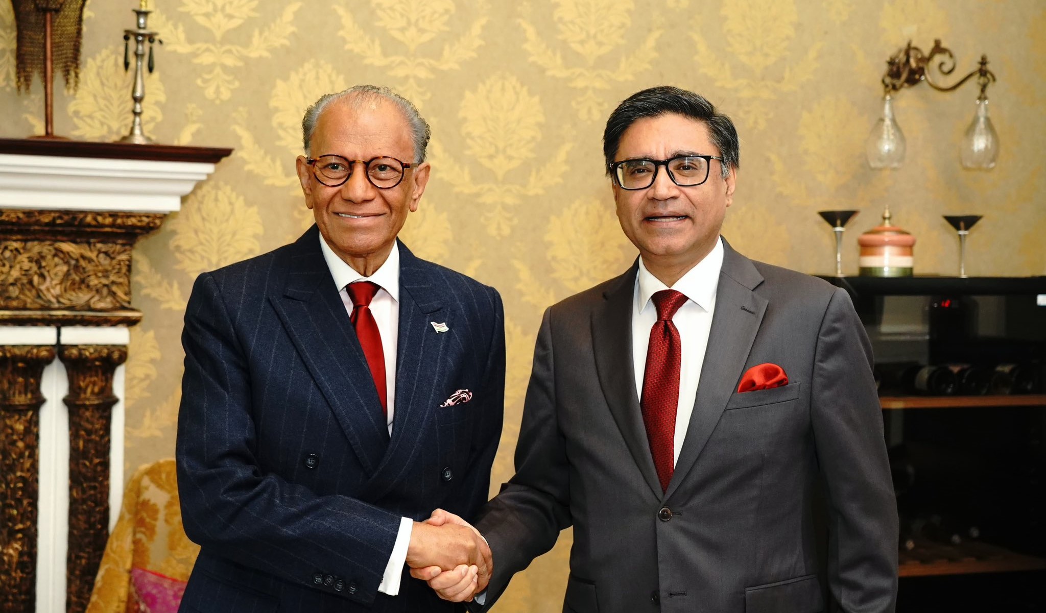 Mauritius PM Ramgoolam meets Foreign Secretary Vikram Misri