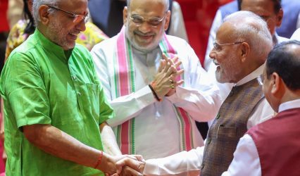 President, PM and Union Ministers extend wishes to new Vice President Radhakrishnan