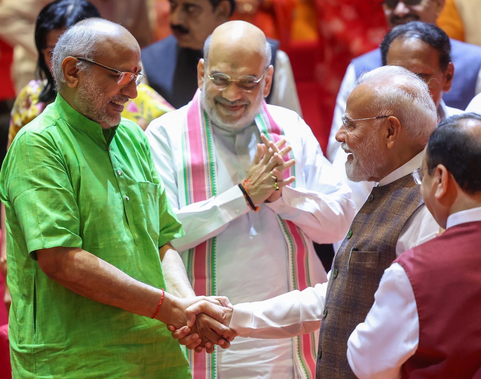 President, PM and Union Ministers extend wishes to new Vice President Radhakrishnan