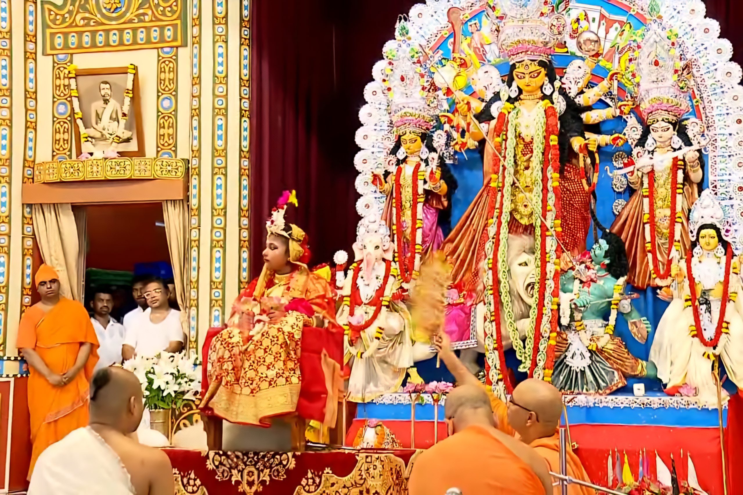 Year after year, appeal of Belur Math’s ‘Kumari Puja’ remains undiminished