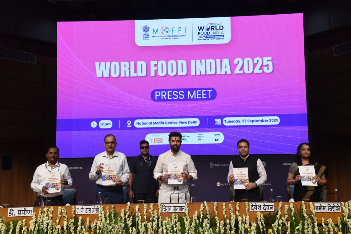 World Food India 2025 to be inaugurated by PM Modi on Sept 25