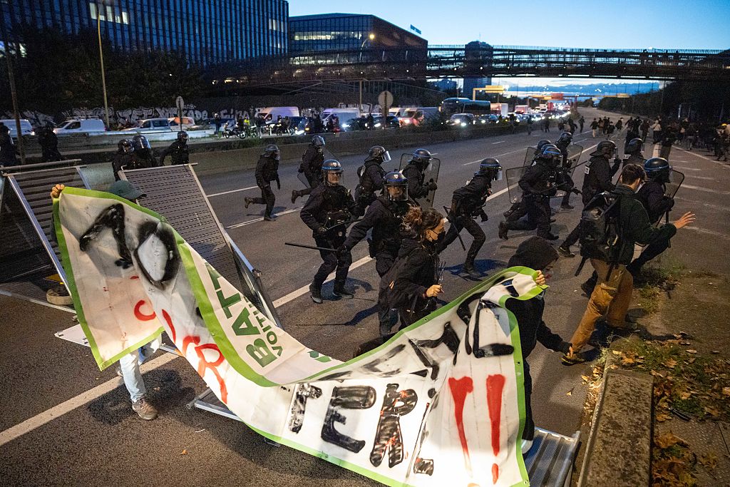 ‘Block Everything’ protests sweep across France, scores arrested