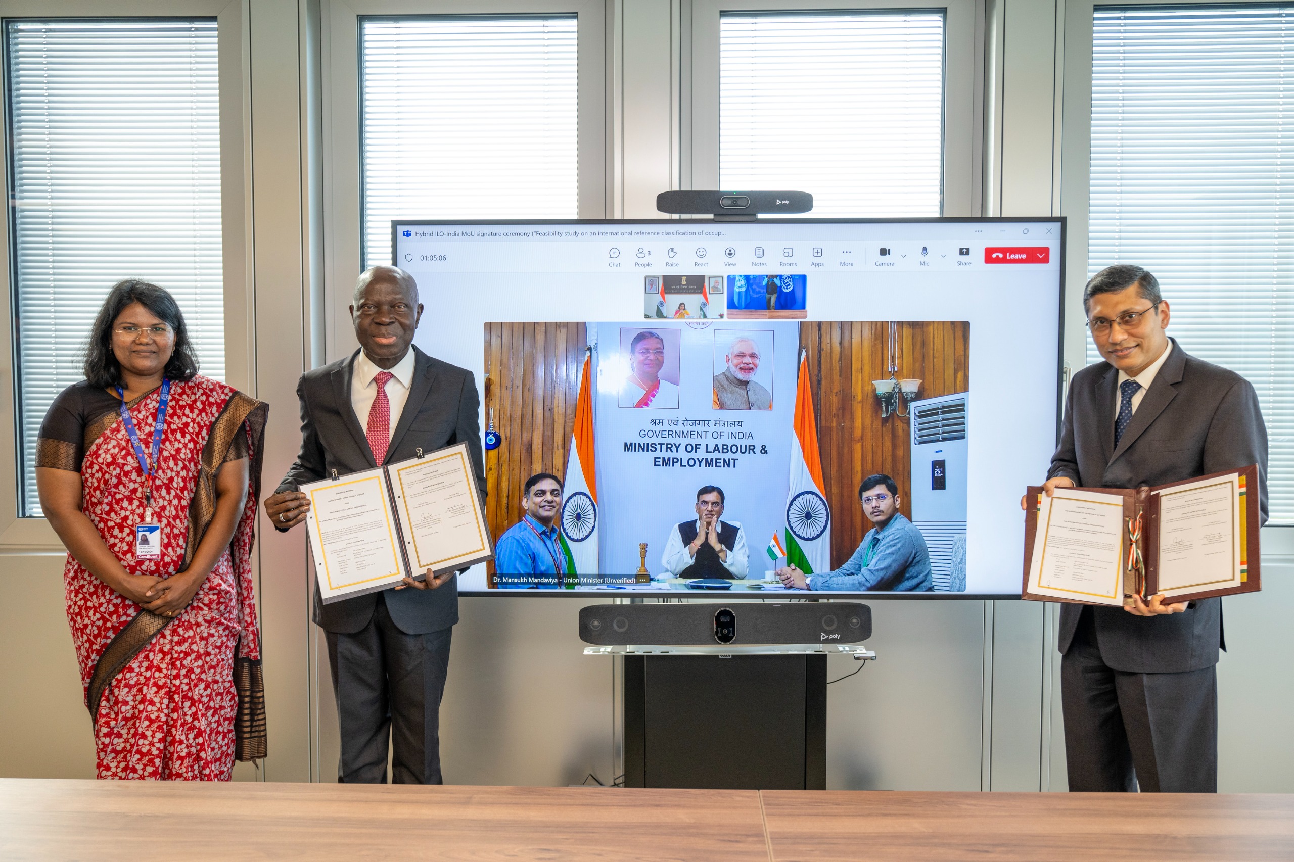 India signs MoU with ILO to advance global classification of occupations