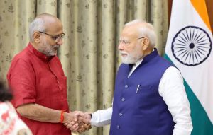 PM Modi wishes CP Radhakrishnan a successful tenure as Vice-President of India