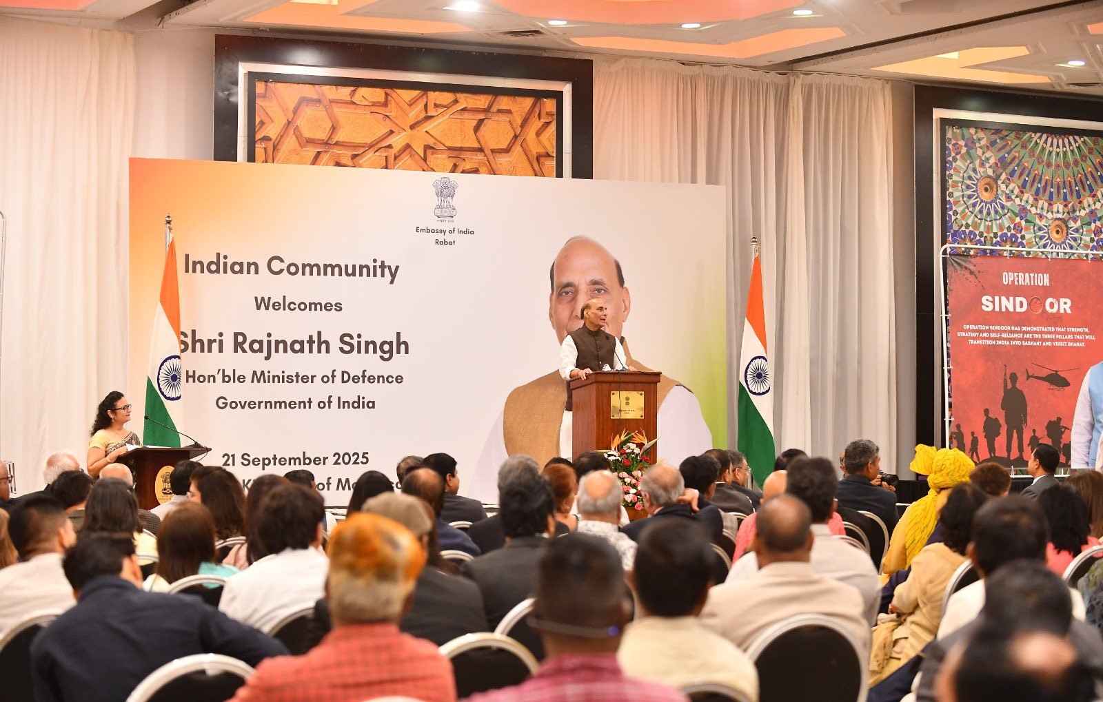 We killed only those who killed our people; we do not discriminate on religion: Rajnath Singh