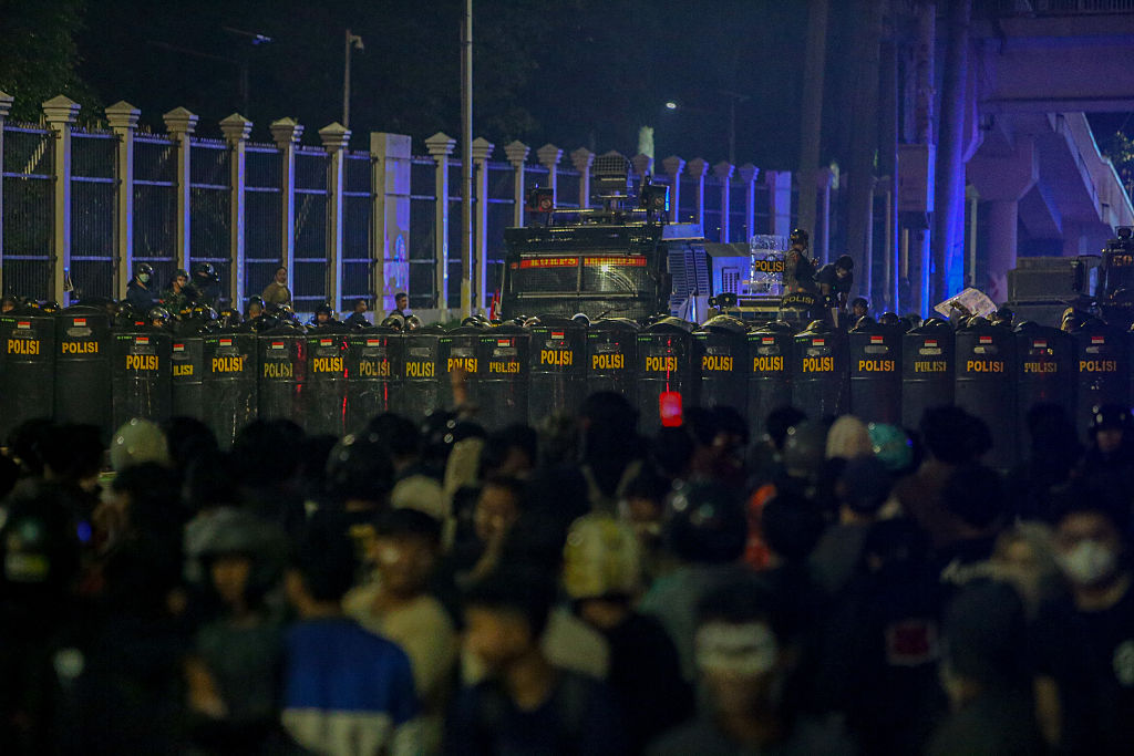 Indonesian students gather for protests, defying fear of a crackdown
