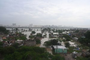 Yamuna floodwaters swamp Delhi, as river flows at 207.48 metres