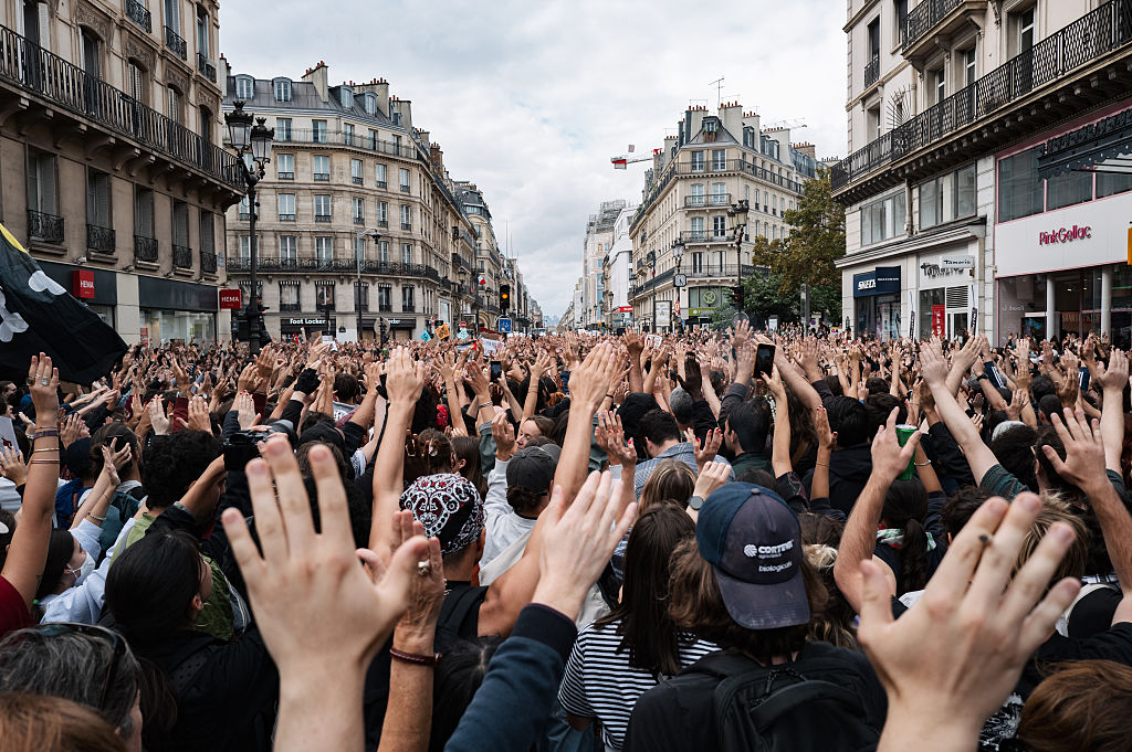 French unions strike against austerity, pressuring Macron