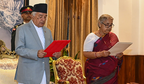 Nepal sets March elections after naming interim prime minister
