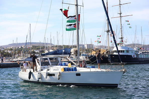 Italy sends navy ship to help Gaza aid flotilla after drone attack