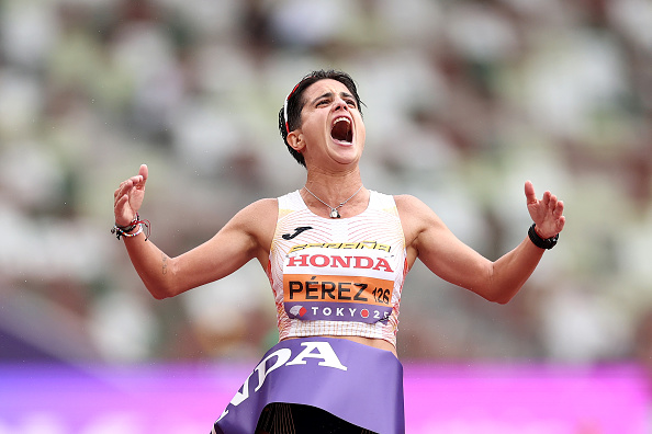 Athletics-Spain’s Perez, Brazil’s Bonfim make history with 20km walk golds