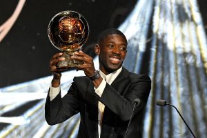 PSG's Dembele, Barca's Bonmati win Ballon d'Or awards in Paris