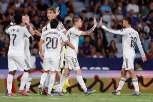 Mbappe and Vinicius shine as Real Madrid dispatch Levante 4-1