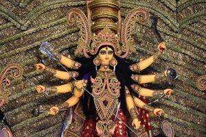 Cuttack’s Khan Nagar puja pandal displays 400 kg silver, 3 kg gold crown