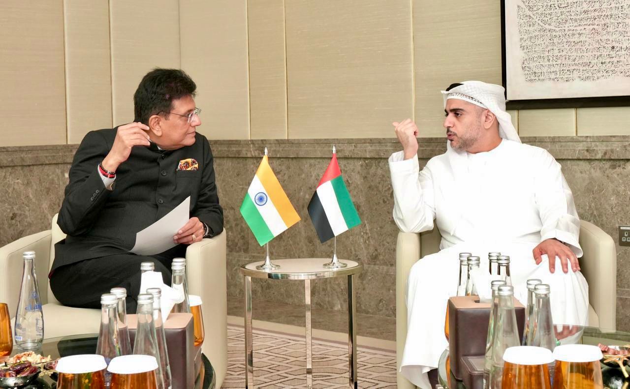 Piyush Goyal Begins UAE Visit with Focus on Trade, Investment, and Emerging Sectors