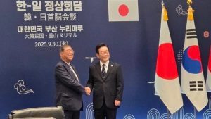 South Korea's Lee, outgoing Japan PM Ishiba hold talks on global trade, North Korea