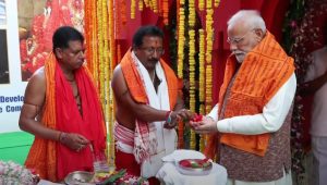 PM Modi inaugurates redeveloped 524-year-old Tripura Sundari temple