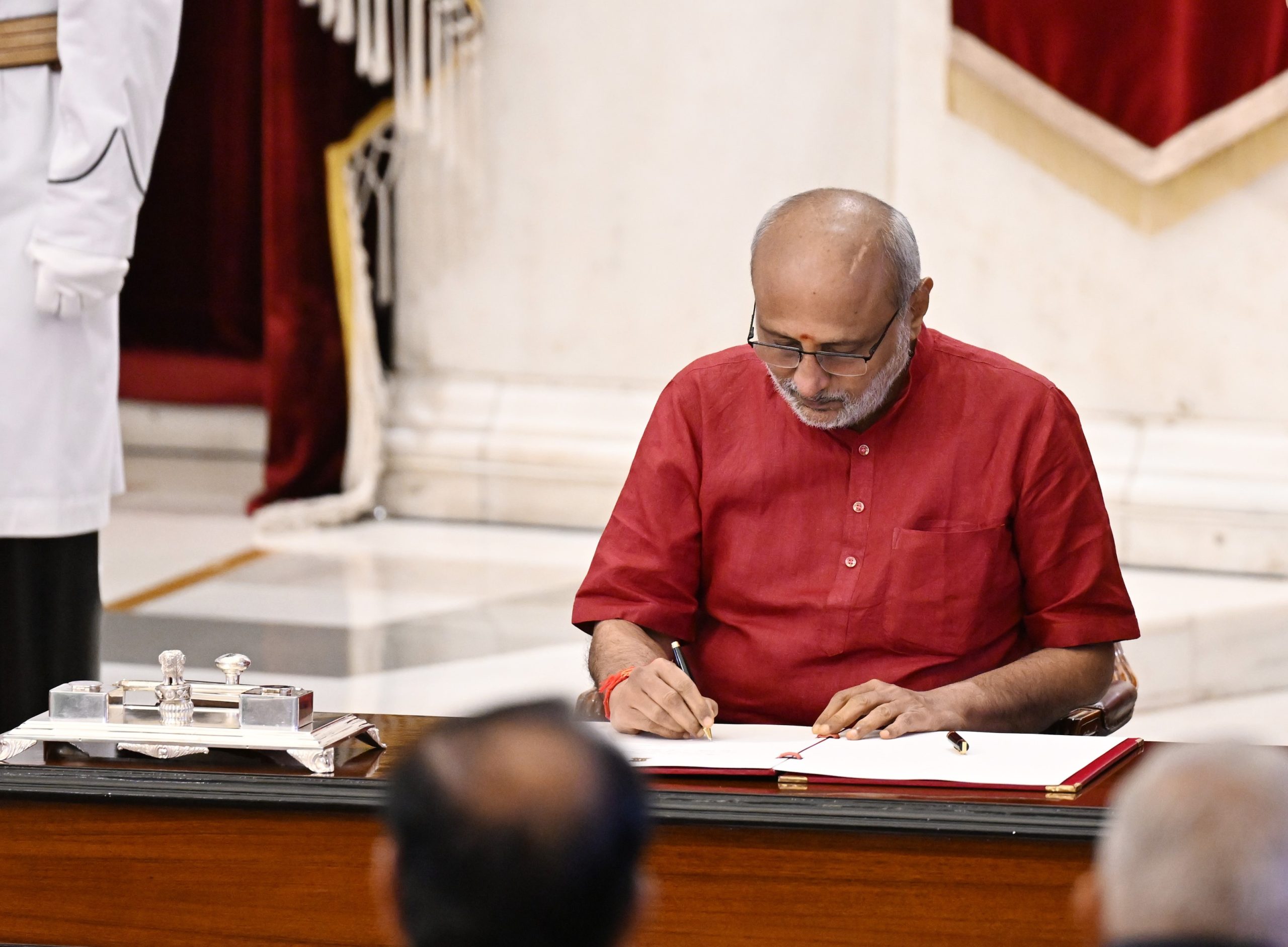 CP Radhakrishnan takes oath as new Vice President of India