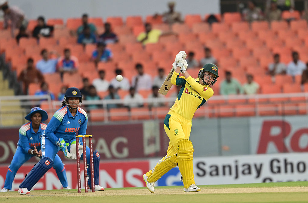1st women’s ODI: Litchfield’s 88 guides Australia to eight-wicket win over India in series opener