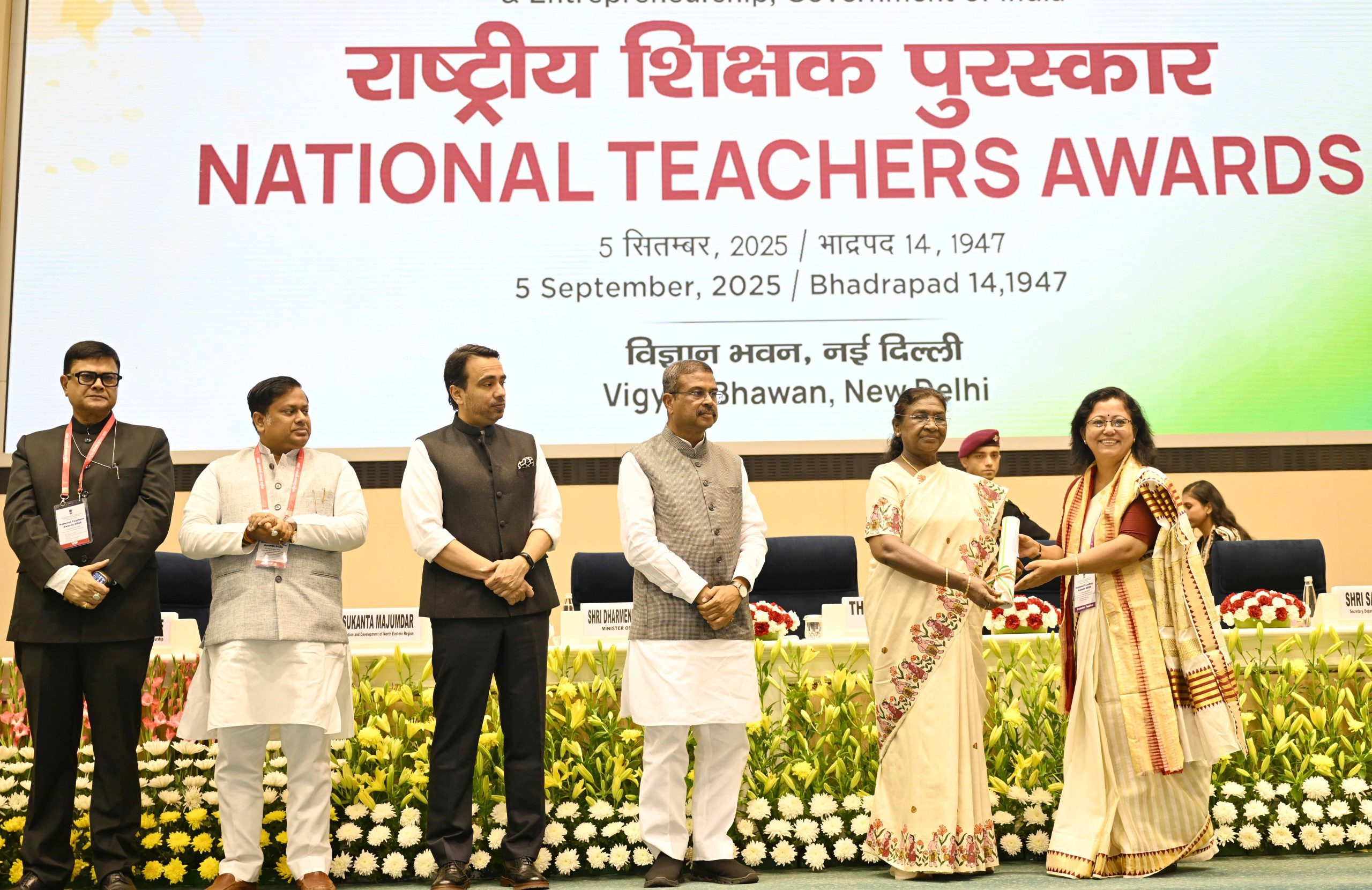 Teachers are nation builders, girls’ education key to women-led development: President Murmu