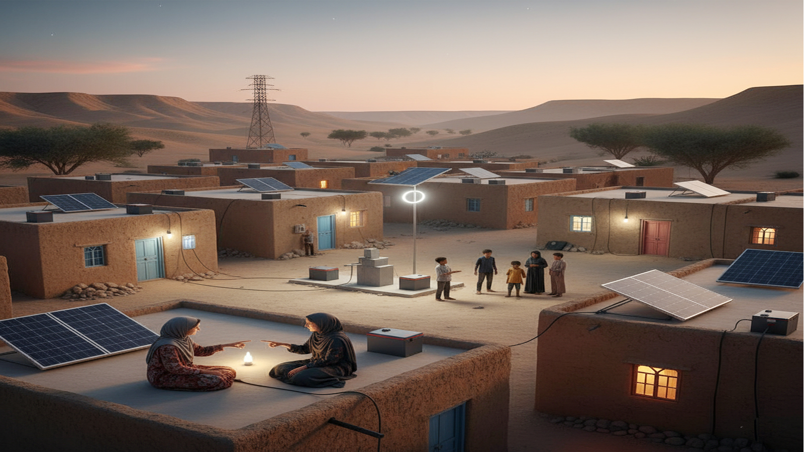Solar power offers a ray of hope in Middle East’s least electrified country