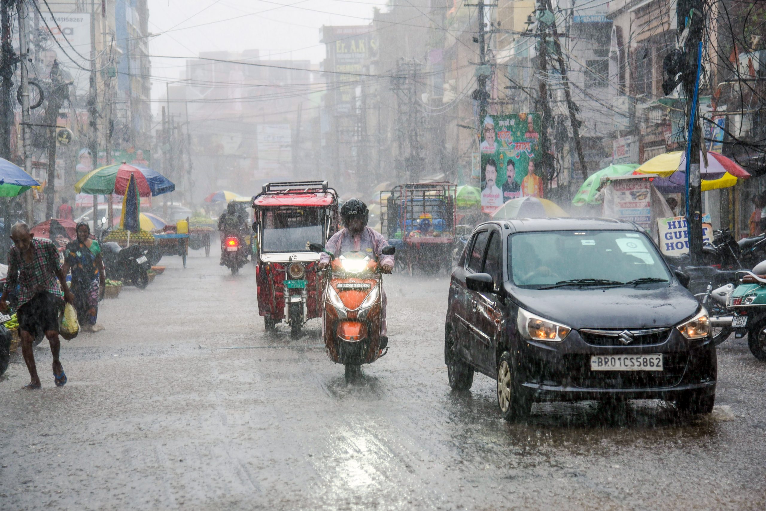Heavy rainfall expected over northeast and eastern India; Bihar likely to receive heavy showers