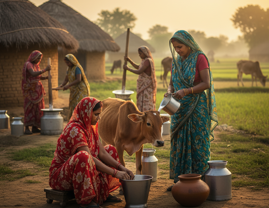 India’s dairy sector: Driving rural livelihoods, nutrition, and inclusive growth