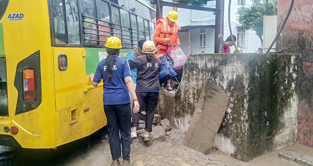 Dehradun: 200 students rescued from waterlogged institute after heavy rain