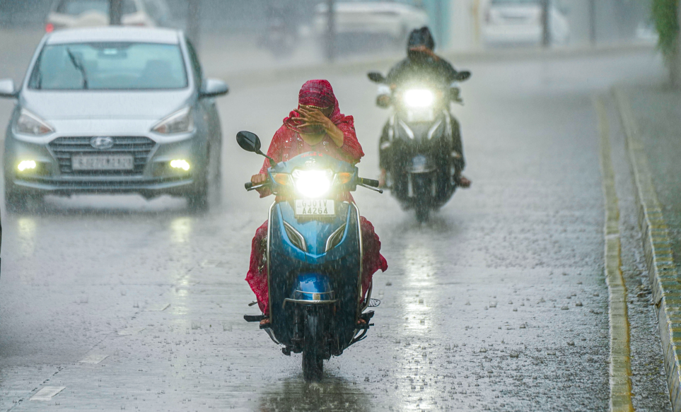 IMD forecasts heavy rainfall in Gujarat, Rajasthan, northeast India; Delhi to see partly cloudy skies