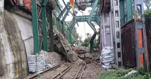 Landslide hits Haridwar's Mansa Devi hill, railway traffic disrupted