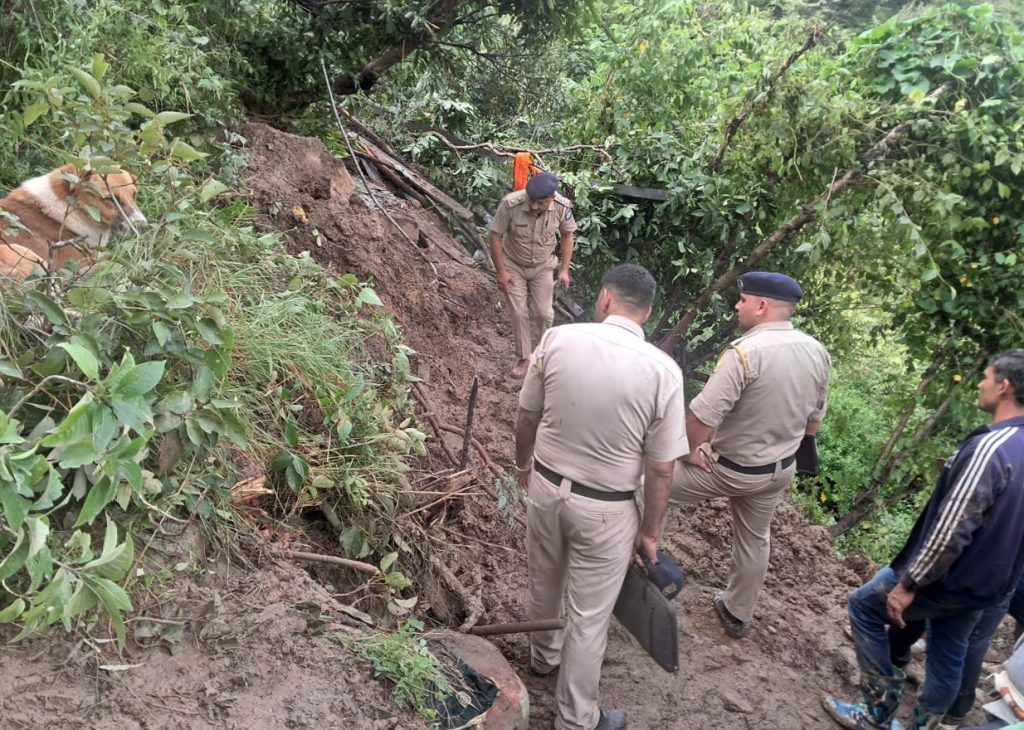 Landslide in Mandi claims three lives