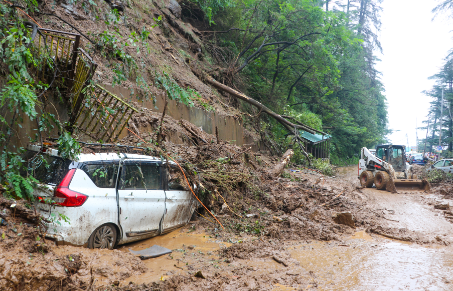 Himachal Pradesh, hit by 46% excess rainfall, continues to face landslides, flash floods