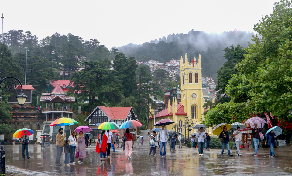 IMD issues heavy rainfall alert in several parts of Himachal Pradesh