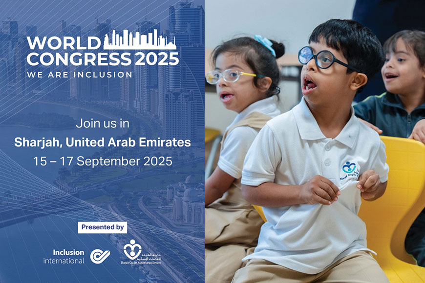 ‘We Are Inclusion’ World Congress to Open Monday in Sharjah
