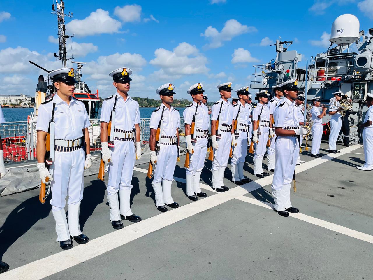 Indian Navy’s first training squadron makes port call at Mombasa, strengthens maritime ties with Kenya